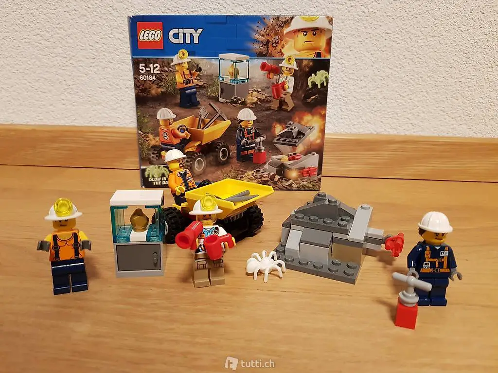 Lego Bergbauprofis Bergbauteam