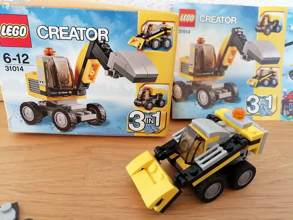 Minibagger Lego 3 in 1