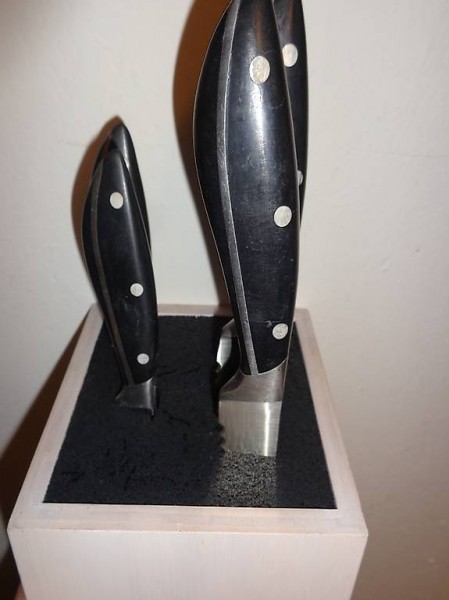 Messerblock mit 5 Messer