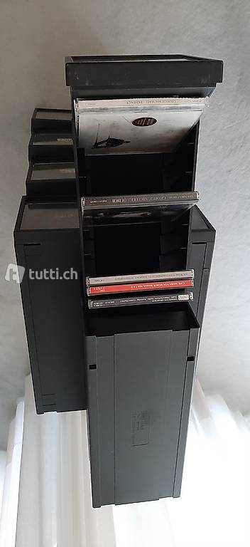 CD Boxen Aufbewahrungs-Schubladen stapelbar