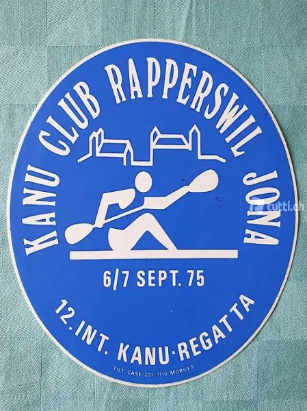  KANU CLUB RAPPERSWIL JONA 75 Aufkleber