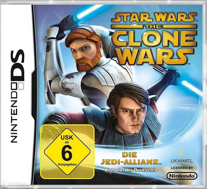 Nintendo DS Star Wars The Clone Wars Die Jedi-Allianz