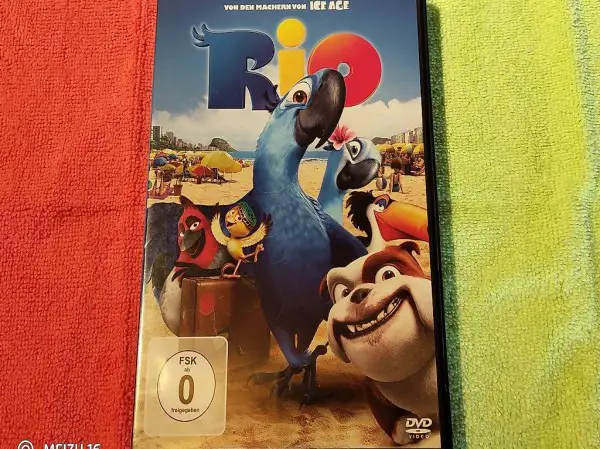  RIO DVD "Von den ICE AGE Machern" Angry Birds Kinderfilm