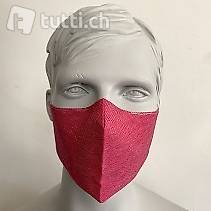 Stoffmaske mit Nasenbügel mit Filter "One Size"