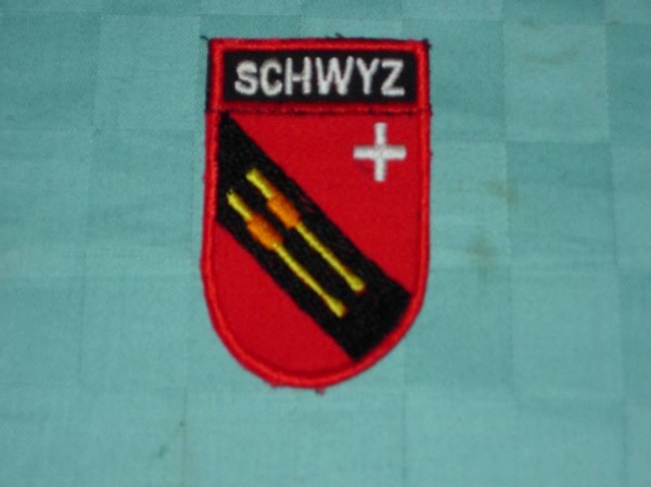  SCHWYZ Wappen Textil Emblem