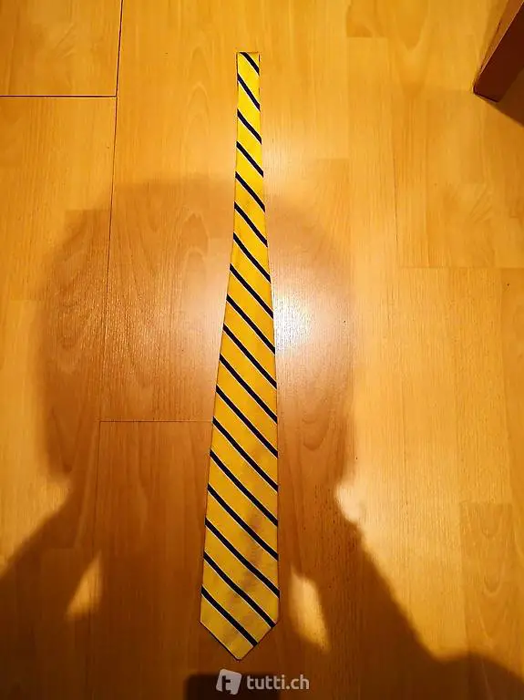 BROOKS BROTHERS - Yellow and blue tie