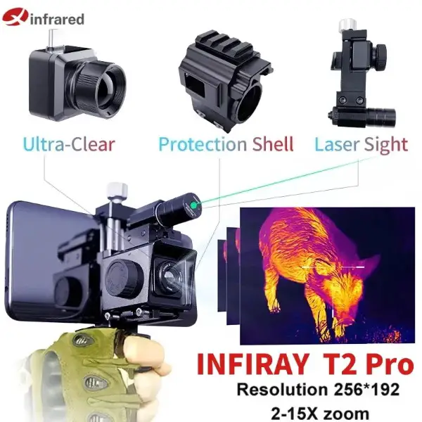 Infiray Infrarot-Wärme bild kamera Pro Outdoor-Jagd 25Hz