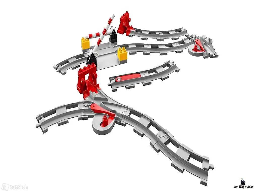  Lego Duplo Eisenbahn Schienen 10882