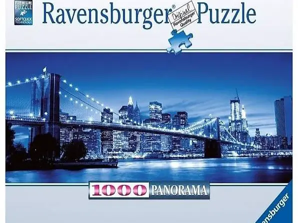  Ravensburger Puzzle, shining New York