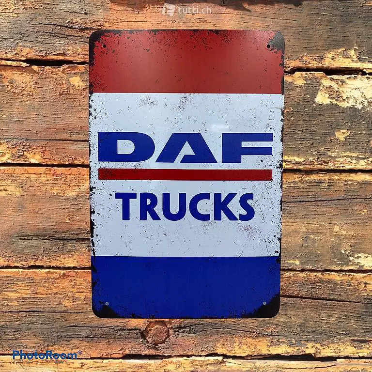 DAF XF XG Trucks Blechschild