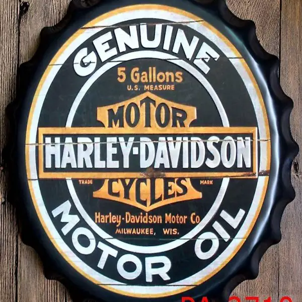  Metall-Tafel Harley