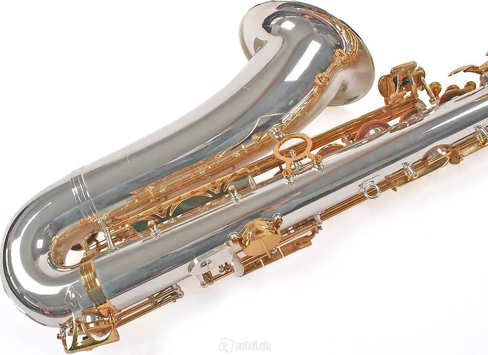 Tenor Saxophon Chrom Gold + Koffer+zbh