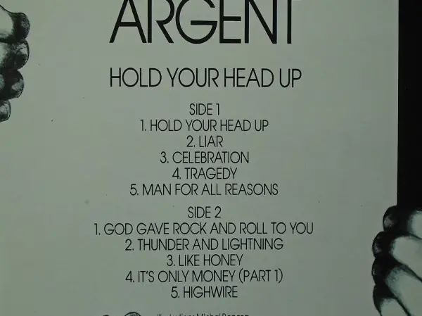 Argent, Vinyl
