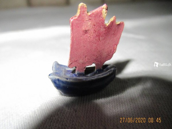  Schiff, Segelboot, Keramik