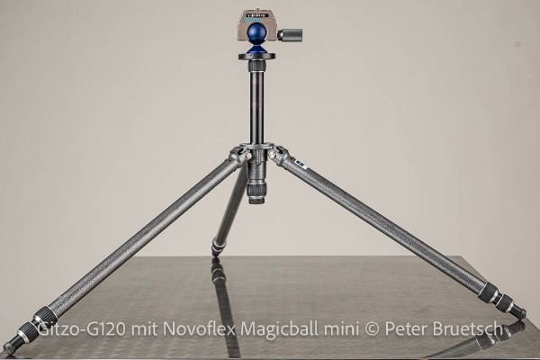 Kamera Stativ Gitzo G120 inkl. Novoflex Stativ-Kugelkopf