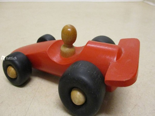 Holz-Auto Spielzeug-Rennwagen Formel 1 Ikea