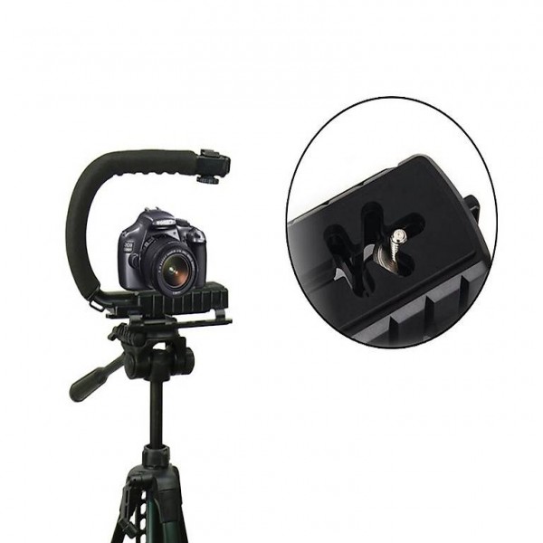  DV Hand Held C-Shaped Shooting Video Stabilizer
