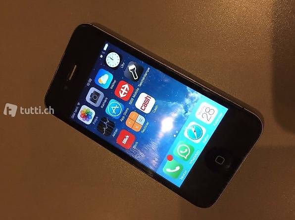 iPhone 4 16 GB schwarz in Originalverpackung