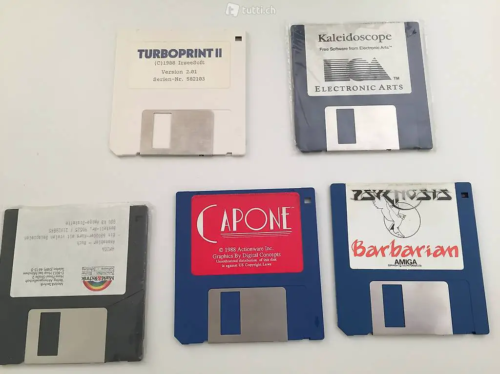 Disketten für Amiga / Commodore