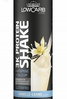  Layenberger Pulver 3K Protein-Shake Vanille-Sahne 360 g