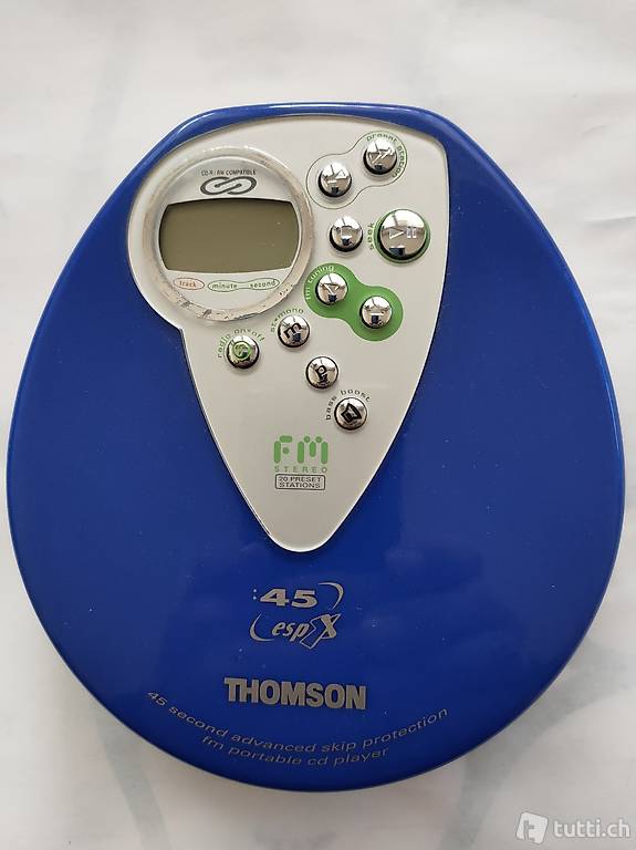 CD-Payer Thomson LAD1090R Batterie Betrieb 2x AA