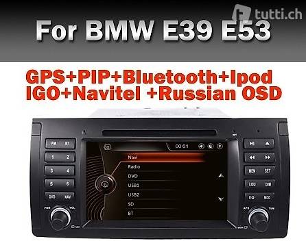  BMW E36, E39, Radio-Navi, Touchscreen, USB, Bluetooth, NEU