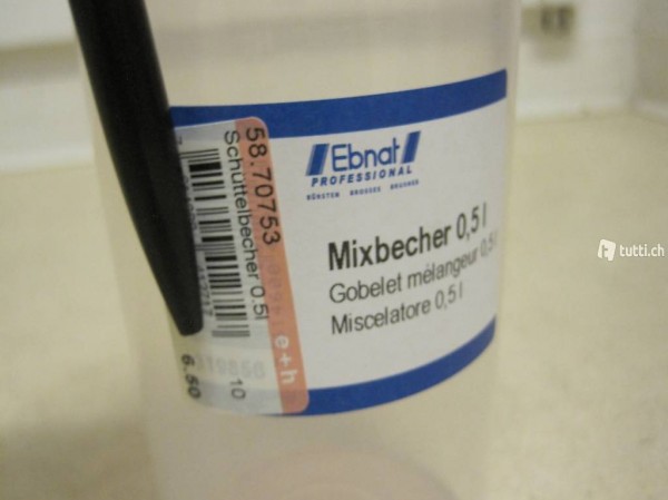 Mixer-Becher gobelet EBNAT - Swiss made! NEU!