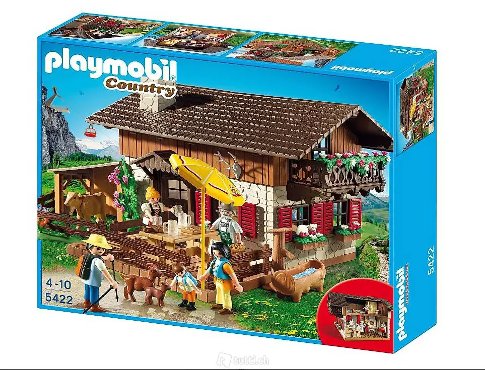 Playmobil 5422 Country Almhütte Neu,Originalverpackt