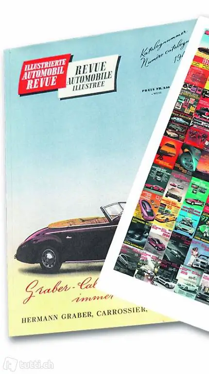 AR automobillrevue 1. Ausgabe 1947 Antiquitäten Sammlerstück