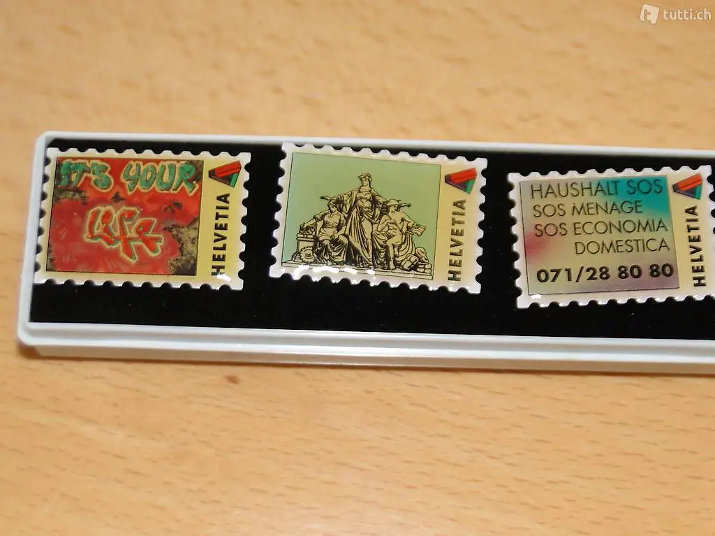 Briefmarken Pin Helvetia