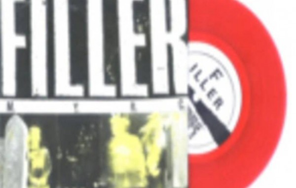 FILLER - (rare Punk-Metal EP, rotes Vinyl)