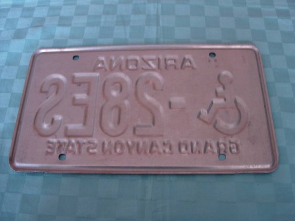  Amerikanische Autonummer ARIZONA GRAND CANYON STATE