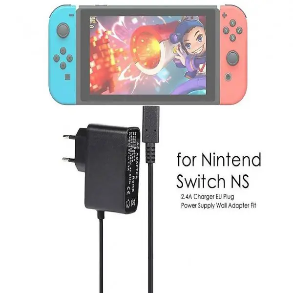  Portofrei 2.4A Ladegerät Netzteil Nintendo Switch Reiselader