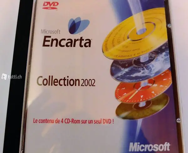 Programme Logiciel Ordinateur Encarta 2002