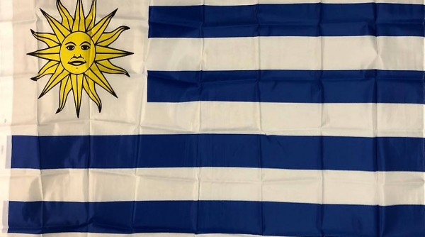 Fahne Flagge Uruguay 150 x 90 cm Suarez Luis Südamerika Flag