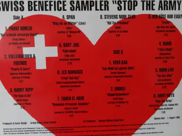 Stop The Army Sampler, Vinyl, Schallplatte, Gewaschen! !