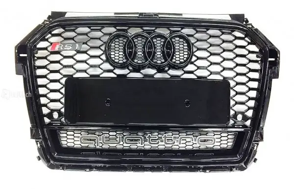 RS1 Grill Schwarz Audi A1 S1 S-Line Facelift ab 2014 Quattro