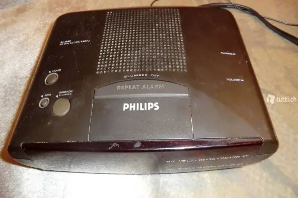 Radio mit Wecker Philips