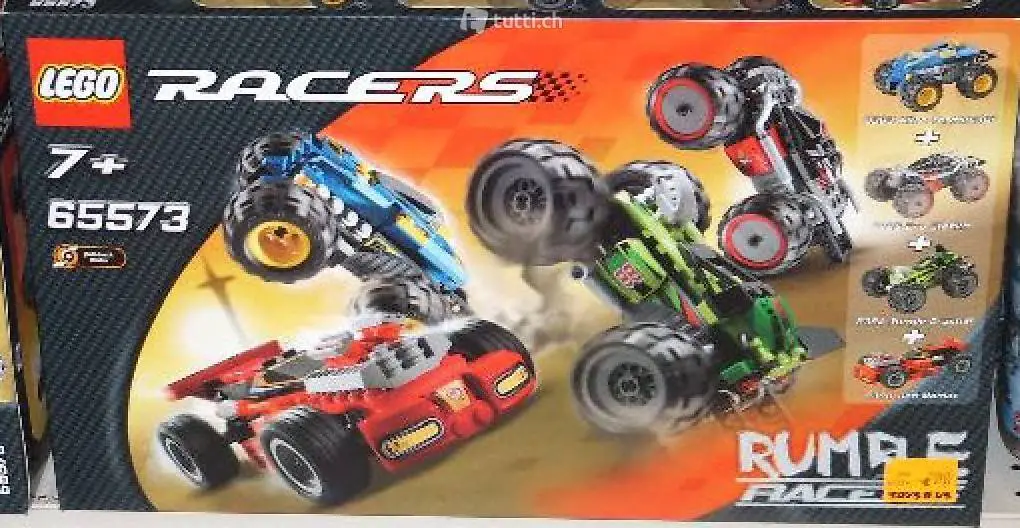Lego ricambi del set Rumble Racers 65573-1