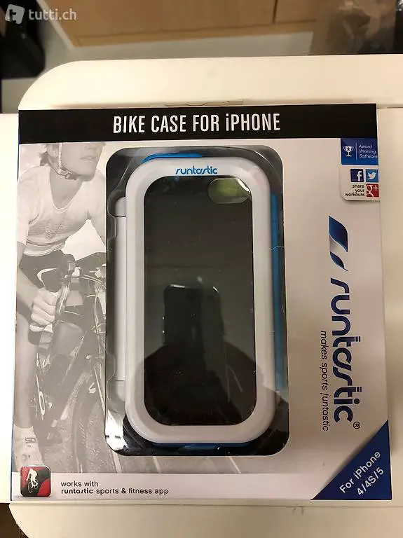 Runtastic Bike Case Schutzhülle für iPhone 4/4s/5/5s/5SE