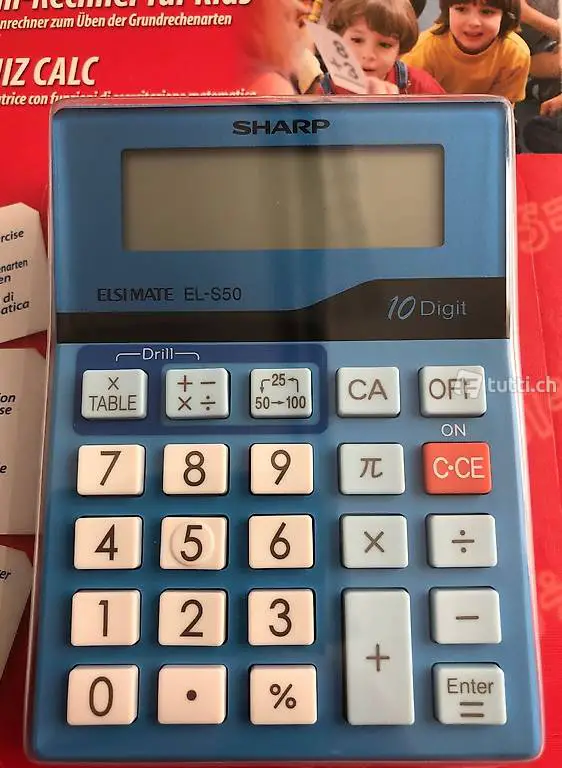 SHARP ELS50 Schul- und Lernrechner