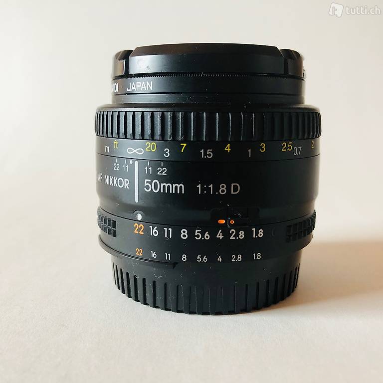 Nikon Nikkor 50mm 1:1.8 D