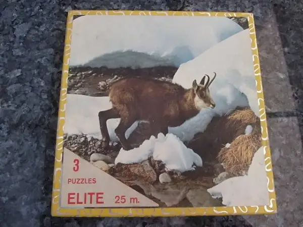 Puzzle alt Elite 3 verschiedene Tiere