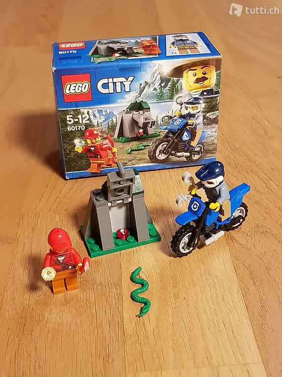 Offroad-Verfolgungsjagd Lego