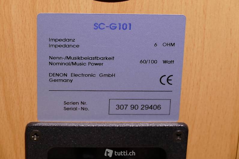 Denon SC-G 101 Regal-Lautsprecher