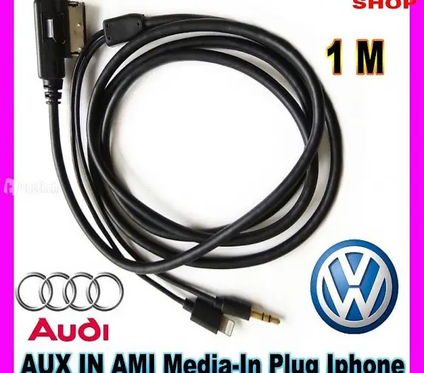  Audi VW AMI Stecker-Kabel für iPhone