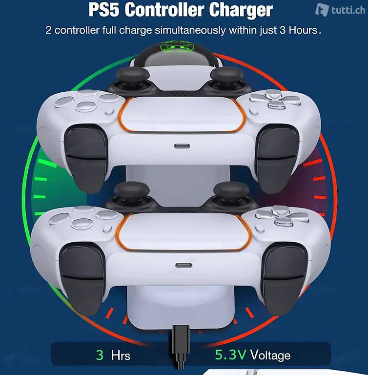  PS5 Controller Schnellladestation