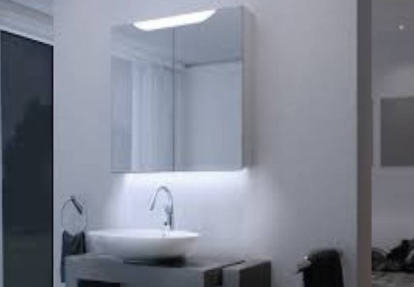  Keller LED Spiegelschrank mit UBB