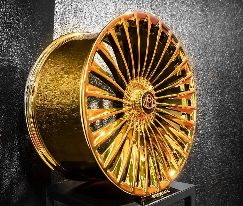 ST Wheels ST1 24k Gold Edition Forged