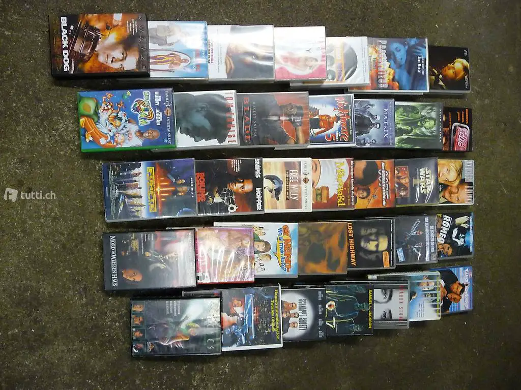 VHS Videocassetten